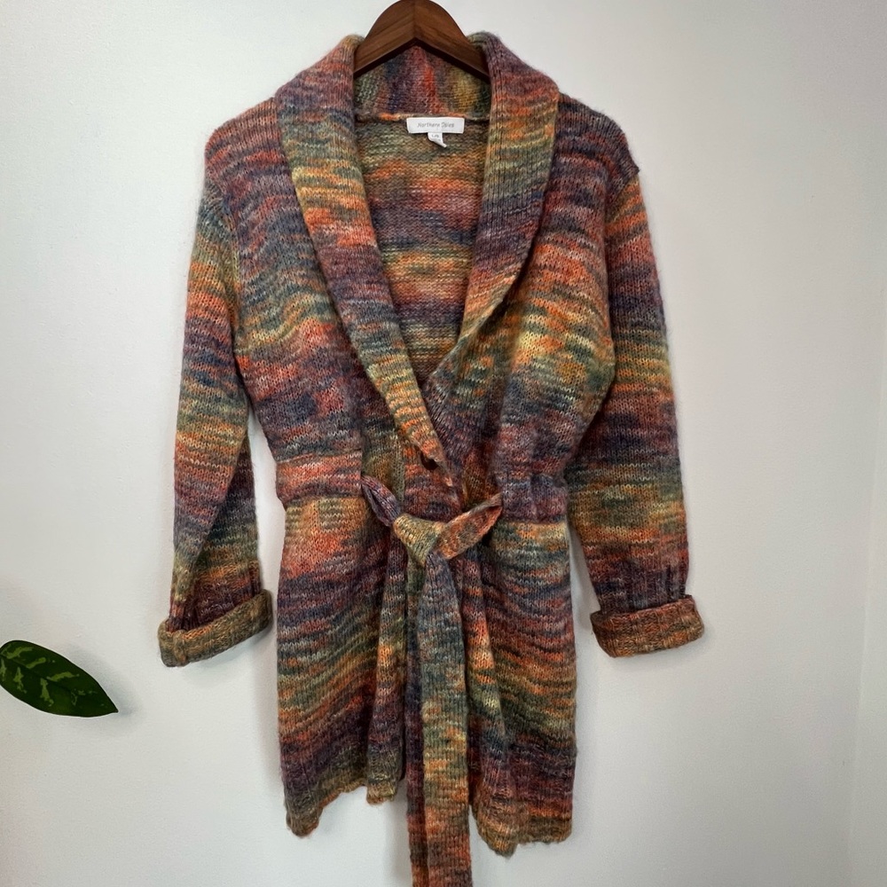 Multicolor Knit Women's Sweater